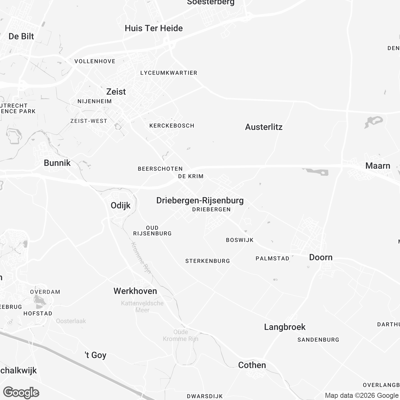 Huis in Driebergen Rijsenburg