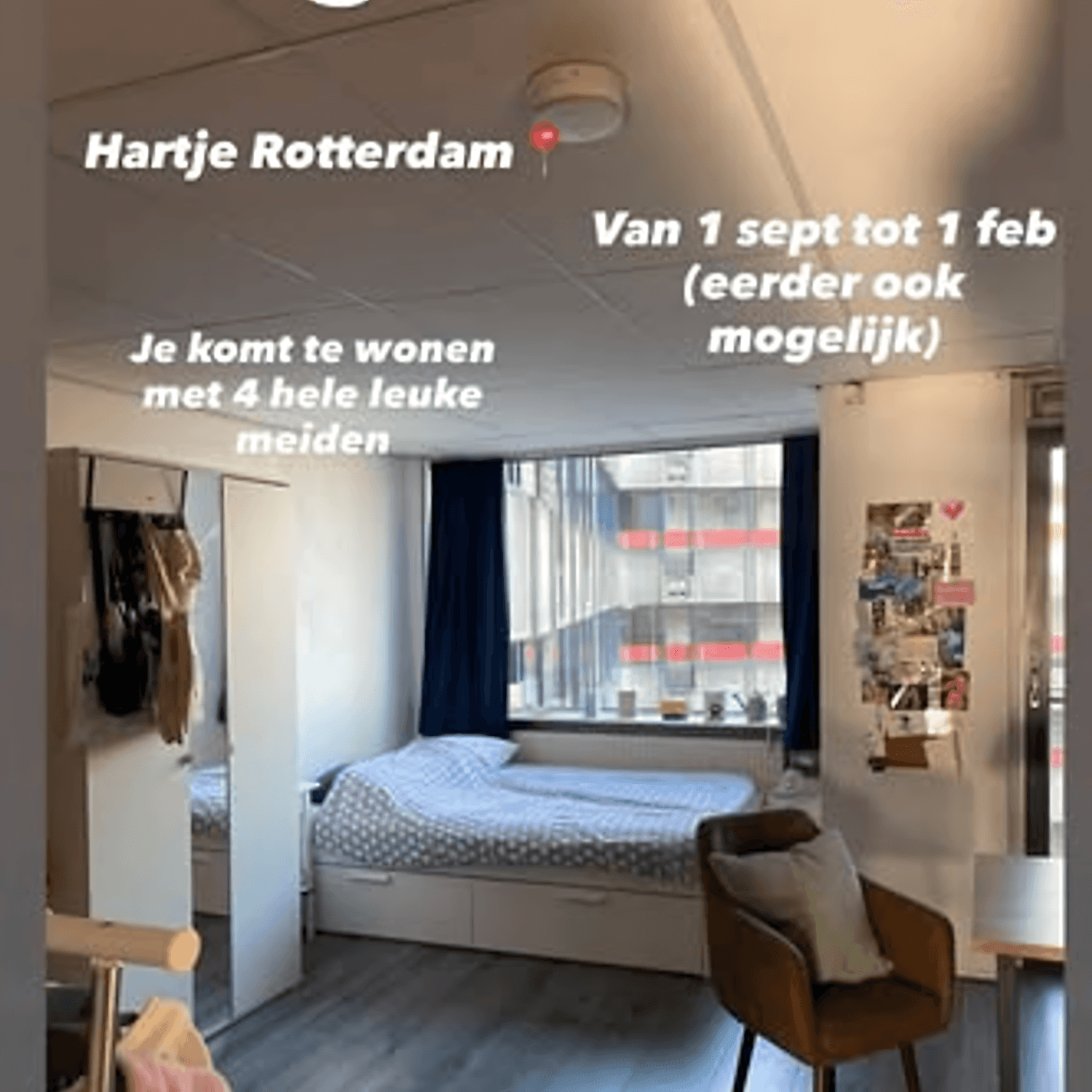 Kamer in Rotterdam