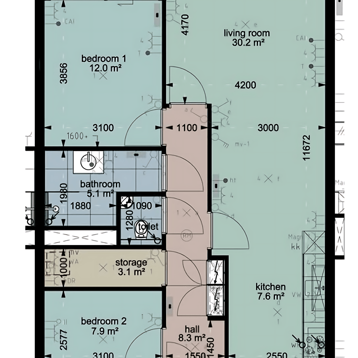 Appartement in Almere